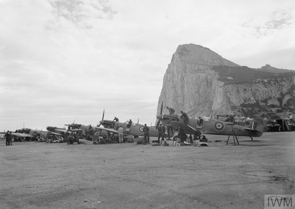 Image of Old Military Airplanes